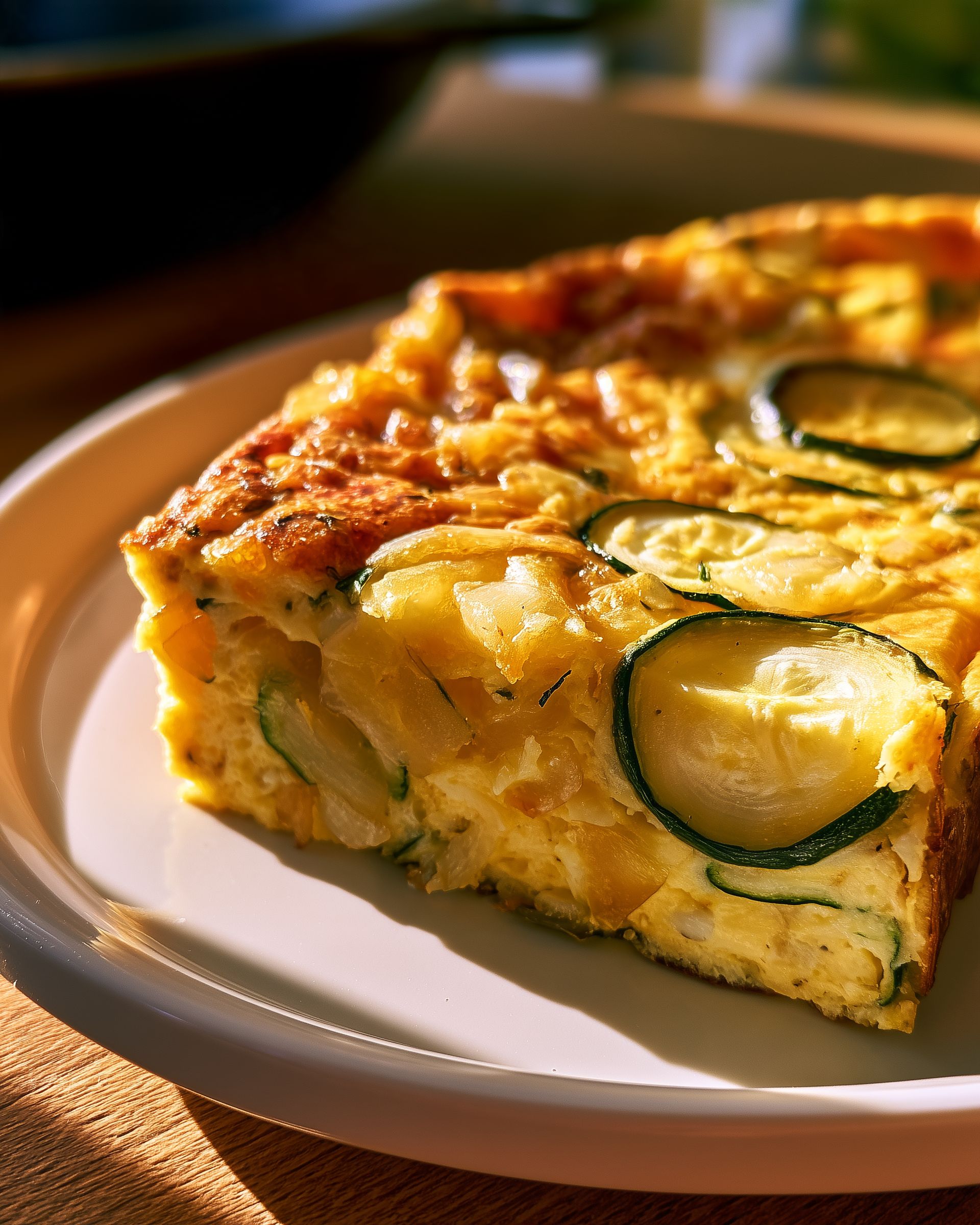 Frittata di Zucchine e Cipolle